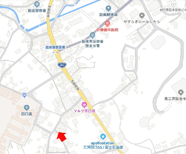 detached 愛知県北設楽郡設楽町清崎字山本